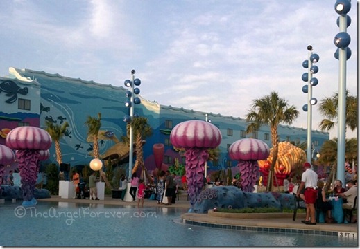 Undet the sea with Nemo - Art of Animation Resort