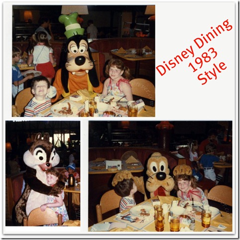 DisneyDining in 1983