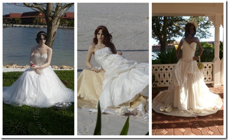 Princess inspired wedding dresses