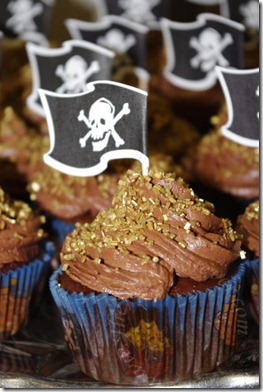 Pirate Cupcakes Ready