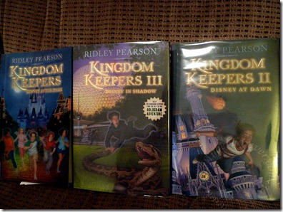 Three of the Kingdom Keepers Books