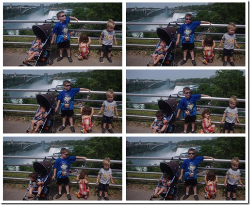 All 4 at Niagara Falls