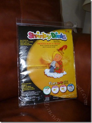 Shrinky Dinks fun for home