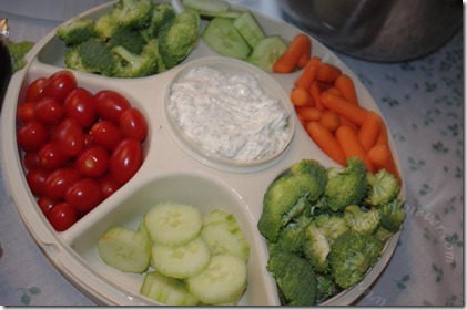 Veggies and Dill Dip