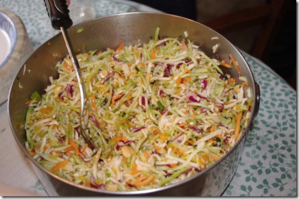 Asian Salad with Rainbow Mix