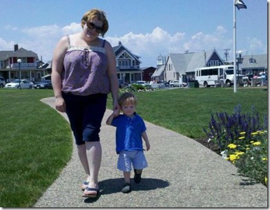 Irene and her son