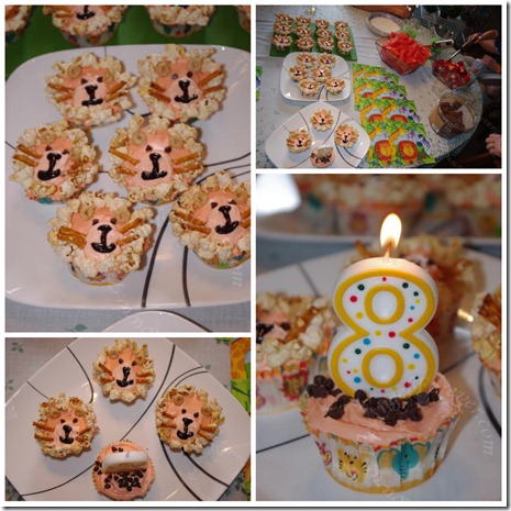 Lion Cupcakes