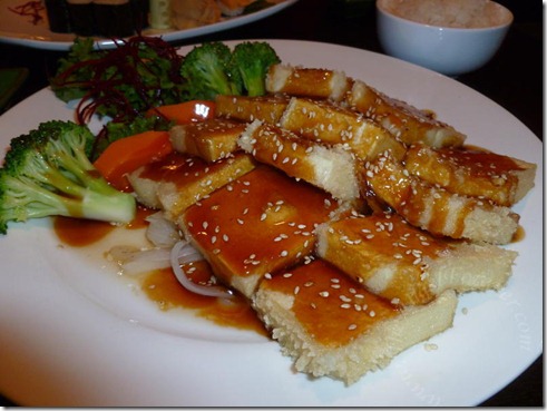 Tofu dish