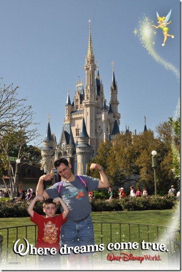 Showing their guns before the castle