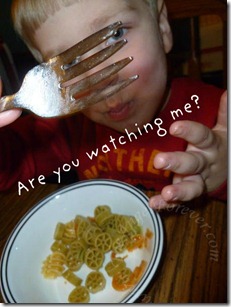 Always watching him