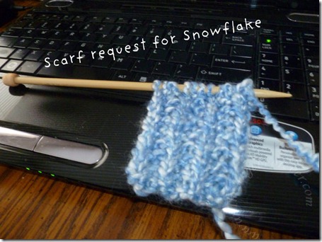 Scarf Request for Snowflake