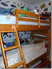 Getting used to the new bunks