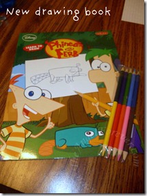 Time to draw Phineas and Ferb characters