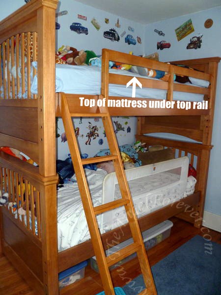 bed rails for bunk beds