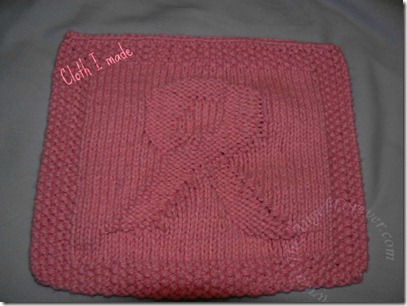 Pink Ribbon Cloth