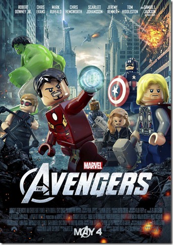 Avengers LEGO Theatrical Poster