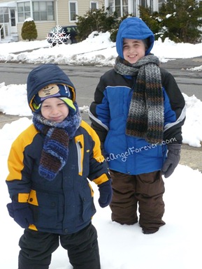 Ready to play in the snow