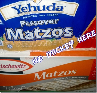 Wishing for Mickey Matzah