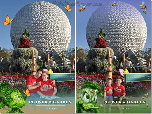 Entrance to 2012 Flower and Garden Festival at Epcot