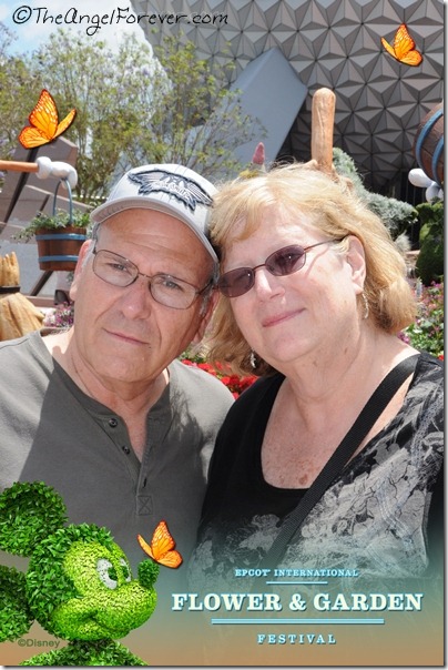 Nana and Papa at Epcot