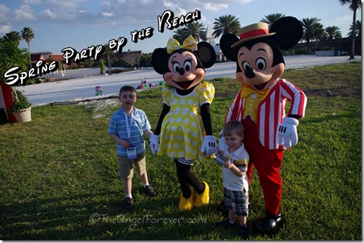 Party along the Grand Floridian Beach