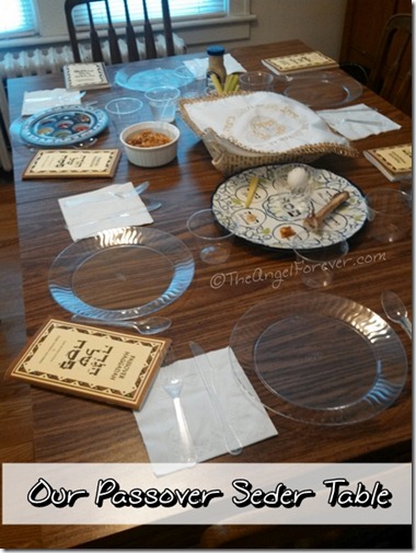 Passover Seder Table