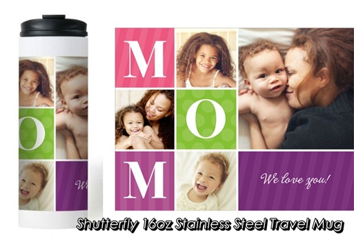 Shutterfly 16oz Stainless Steel Travel Mug