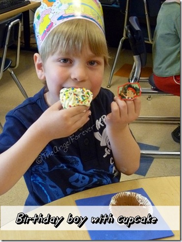 Birthday boy and pirate cupcake