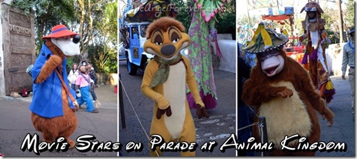 Disney Movie Stars on Parade at Animal Kingdom