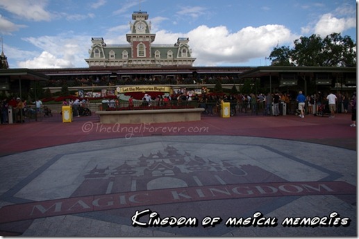 Magic Kingdom entrance