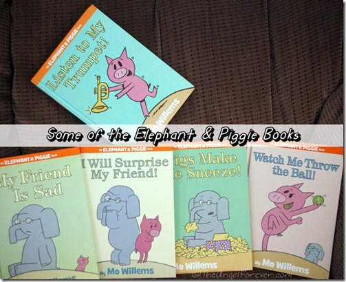 Some Elephant & Piggie Books by Mo Willems