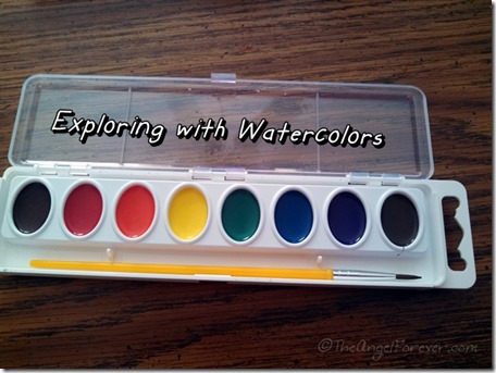 Exploring with Watercolor paints