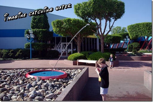 Jumping Water at Imagination Pavilion in Epcot