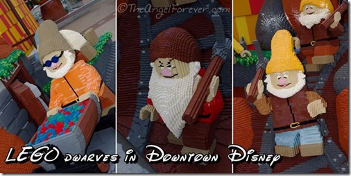 LEGO Seven Dwarves in Downtown Disney