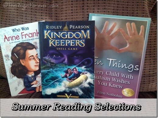 Summer Reading Selections