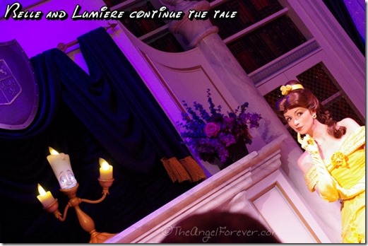 Belle and Lumiere in New Fantasyland