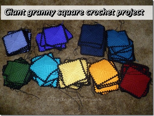 Giant granny square project