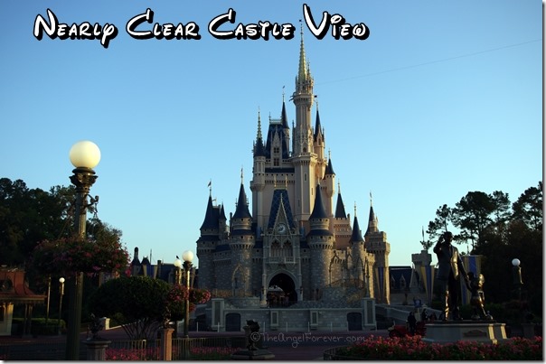 Cinderella's Castle in the early morning