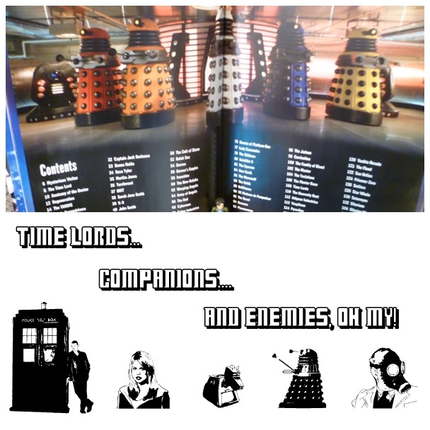 Contents of Doctor Who - The Visual Dictionary