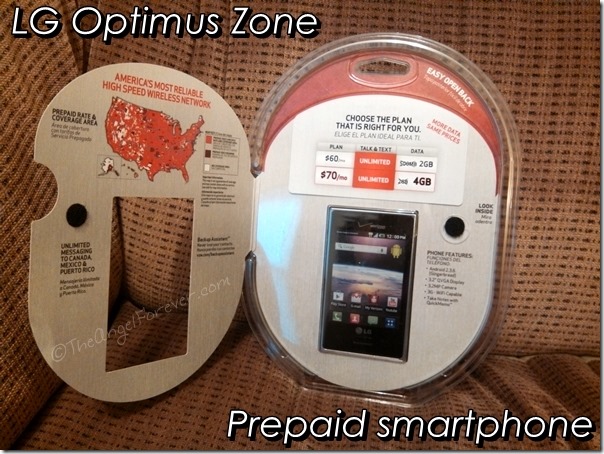 LG Optimus Zone - prepaid smartphone