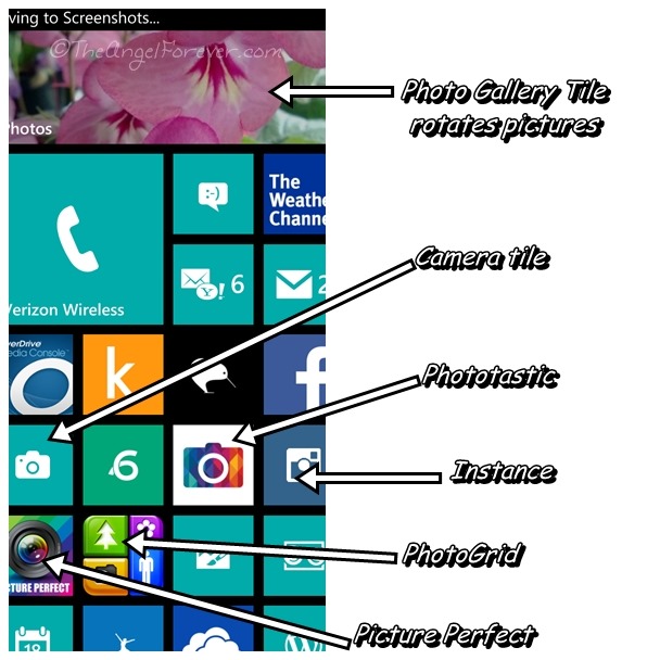 My Lumia 928 Screen