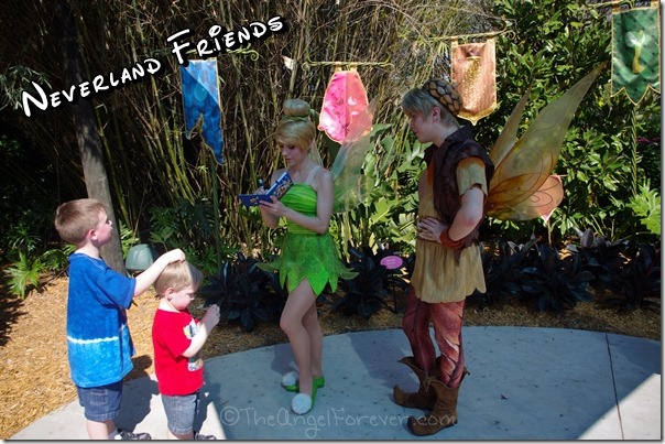 Neverland friends at Epcot