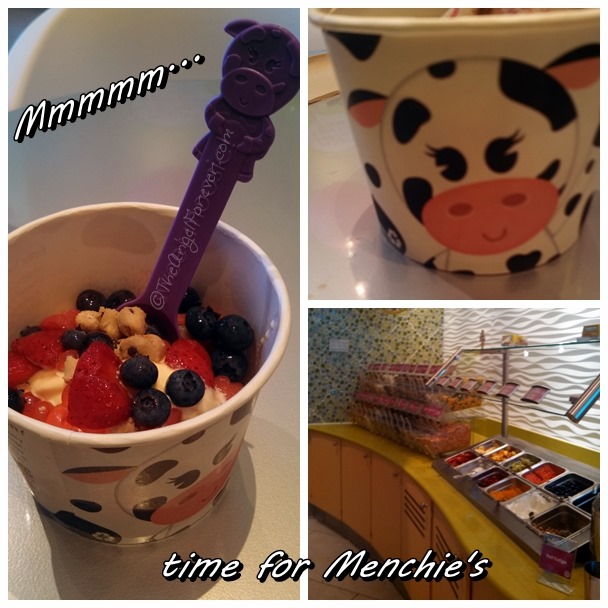 Trying out Menchie's