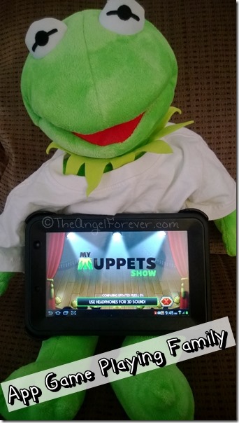 Bonding with My Muppets App on the Galaxy Tab 2