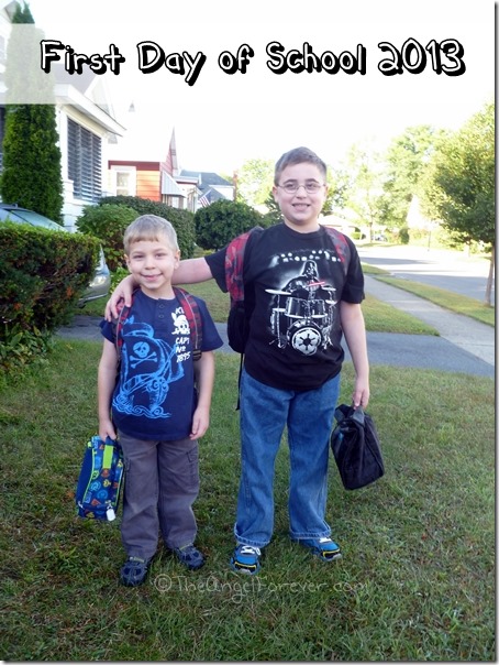 First Day of School - September 2013