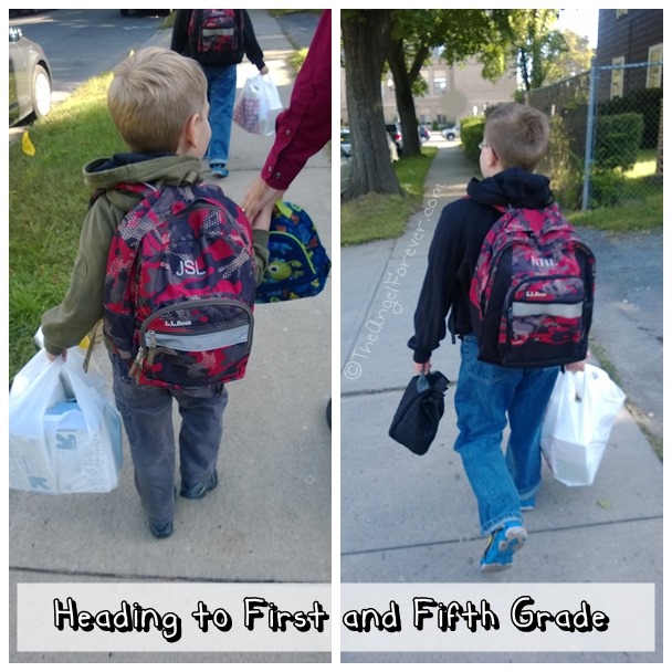 First and Fifth grader