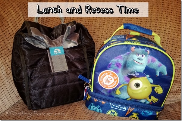 Lunch and Recess Time at School