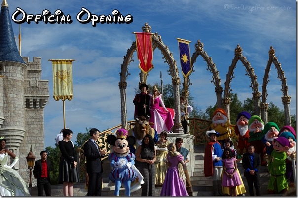 Official Opening of New Fantasyland