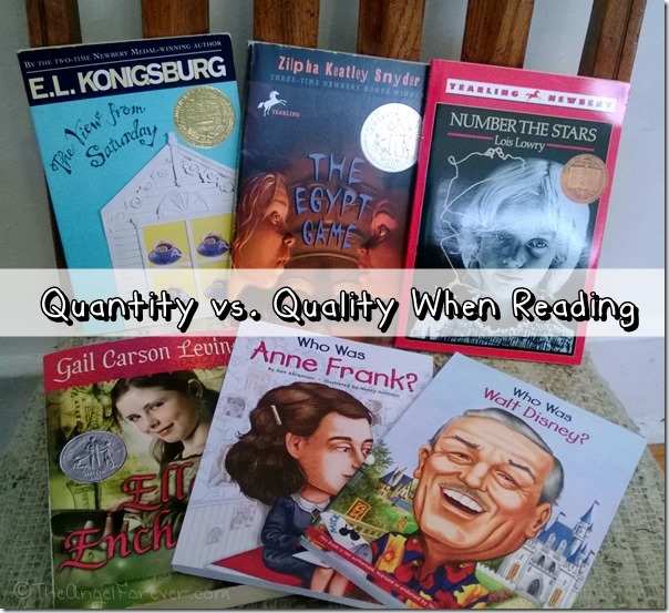 Quantity vs Quality when reading