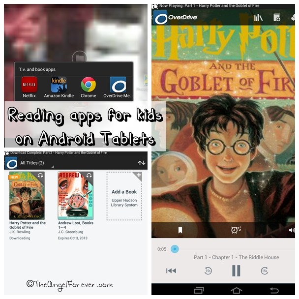 Reading apps for kids on Android Tablets